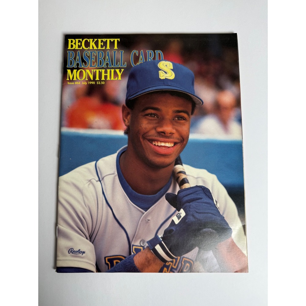 Beckett Baseball Card Monthly July 1990 Issue 64 Ken Griffey Jr Frank Viola